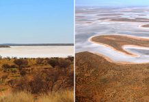 Амадеус – удивительное австралийское соленое озеро, названное в честь короля Испании