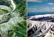 Горный массив Кондёр в Восточной Сибири