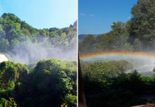 Водопад Мармор в Италии – самый высокий искусственный водопад в мире