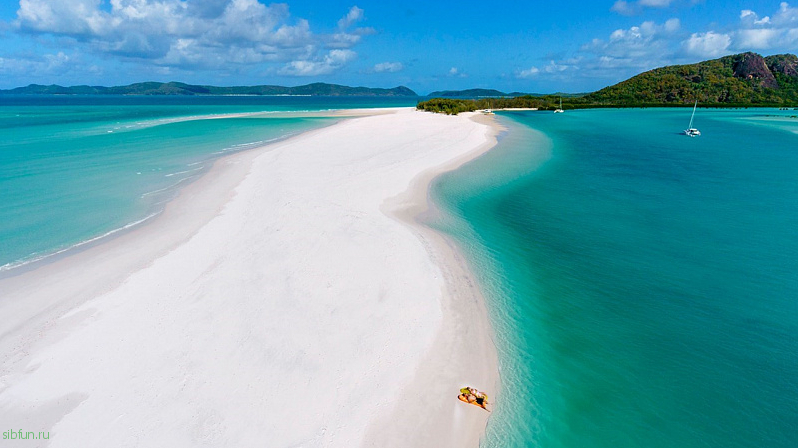 Райский пляж за земле  - Whitehaven Beach