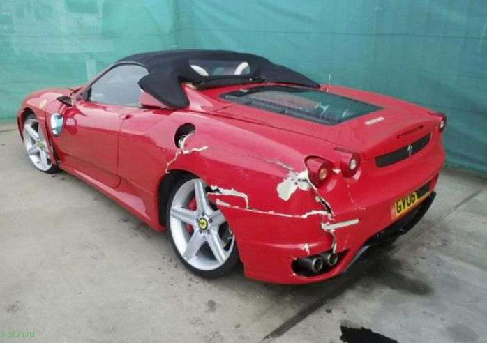 Житель Лондона переделал Toyota в Ferrari и получил крупную страховую выплату