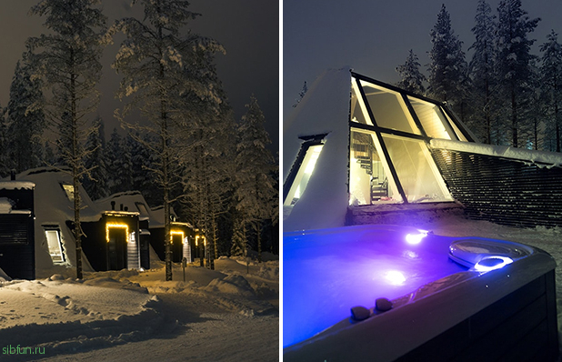 В Финляндии появился отель для наблюдения за северным сиянием