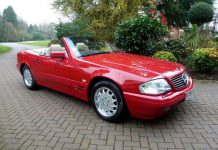 В Великобритании продается необычный Mercedes-Benz SL 500
