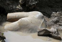 Обнаружена колоссальная 3000-летняя статуя фараона