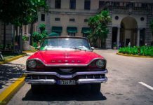 Классические автомобили на Кубе