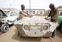 Автомастерская в Кот-д’Ивуаре