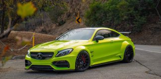 Mercedes-AMG C63 S Coupe в модификации RDBLA и Prior Design