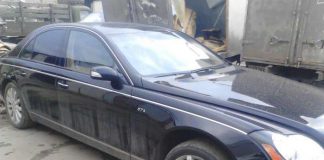 «Ремонт» автомобиля Maybach по русски