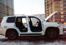 Автоворы разобрали внедорожник Lexus