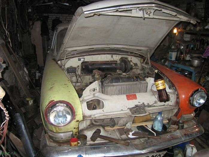 Реставрация автомобиля ГАЗ-21 1970 года выпуска