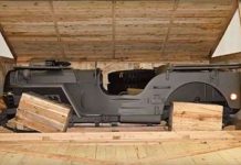 Купленный на интернет-аукционе внедорожник Willys MB Jeep