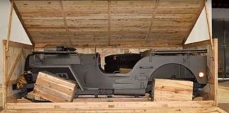 Купленный на интернет-аукционе внедорожник Willys MB Jeep