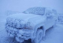 Замерзшие машины