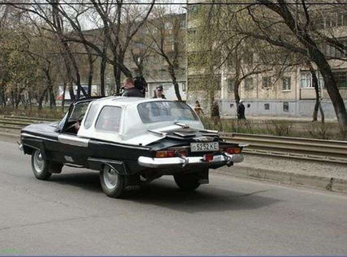 Уникальный автомобиль построенный пенсионером из Новокузнецка