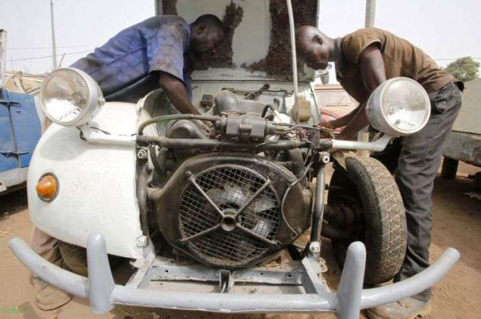 Автомастерская в Кот-д’Ивуаре