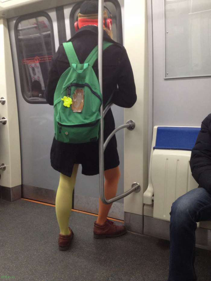 Чудаки в метро