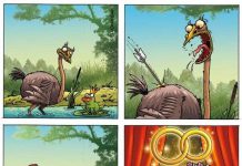 Смешные комиксы