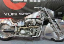 Уникальный мотоцикл «Юрий Гагарин»