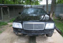 Внедорожник построенный на базе ГАЗ-66 и Mercedes-Benz S500 W140