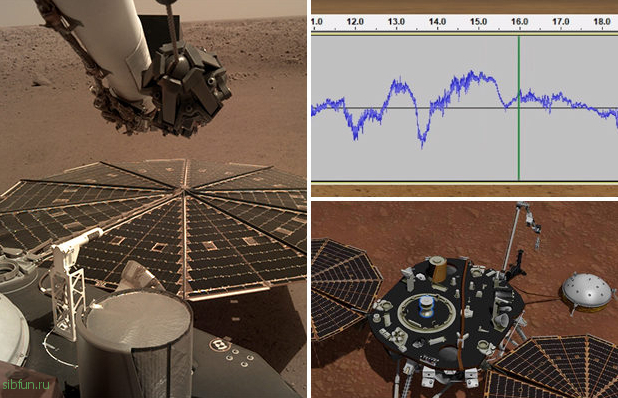 Впервые записан и отправлен на Землю шум ветра на Марсе