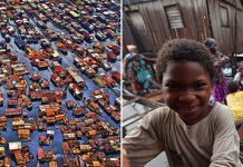 Ужасные условия жизни в трущобах Макоко в Нигерии