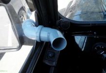 Обдув автомобиля при помощи подручных средств