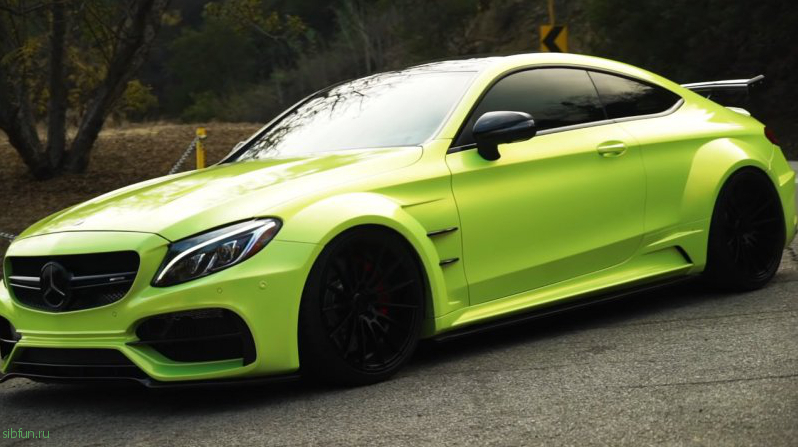 Mercedes-AMG C63 S Coupe в модификации RDBLA и Prior Design