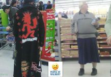 Экстравагантные покупатели супермаркетов Walmart