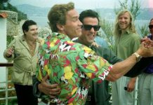 Арнольд Шварценеггер поздравил с 70-летием своего друга Сильвестра Сталлоне