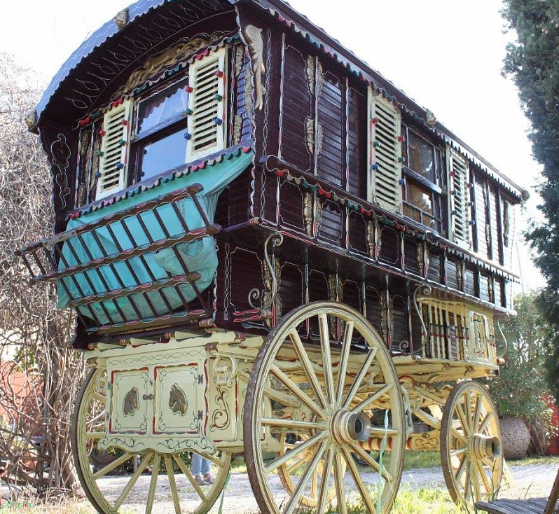 Вардо – дома на колесах, которые использовались цыганами