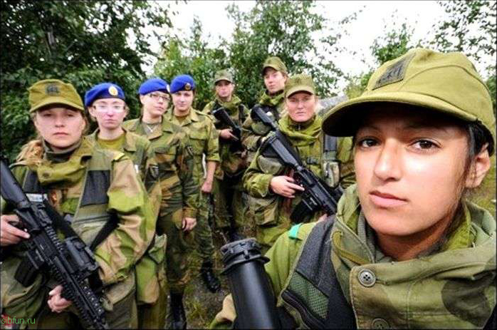 Равенство полов в армии Норвегии