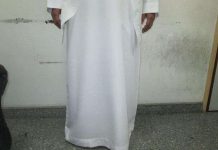 Алкогольный контрабандист задержанный в Саудовской Аравии