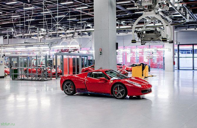 Как собирают автомобили Ferrari