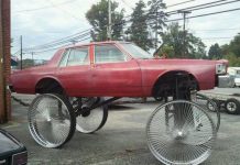 Странный тюнинг авто