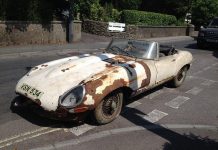 Jaguar E-type оценивается в круглую сумму