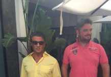 Испорченное фото с Сильвестром Сталлоне