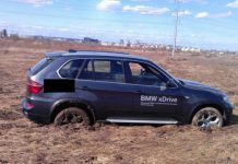 Любительский тест драйв джипа пошел не по плану