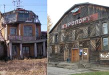 Деревянные действующие аэропорты России