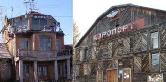 Деревянные действующие аэропорты России