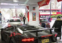 По желанию мажорки её Lamborghini украсили двумя миллионами кристаллов Сваровски