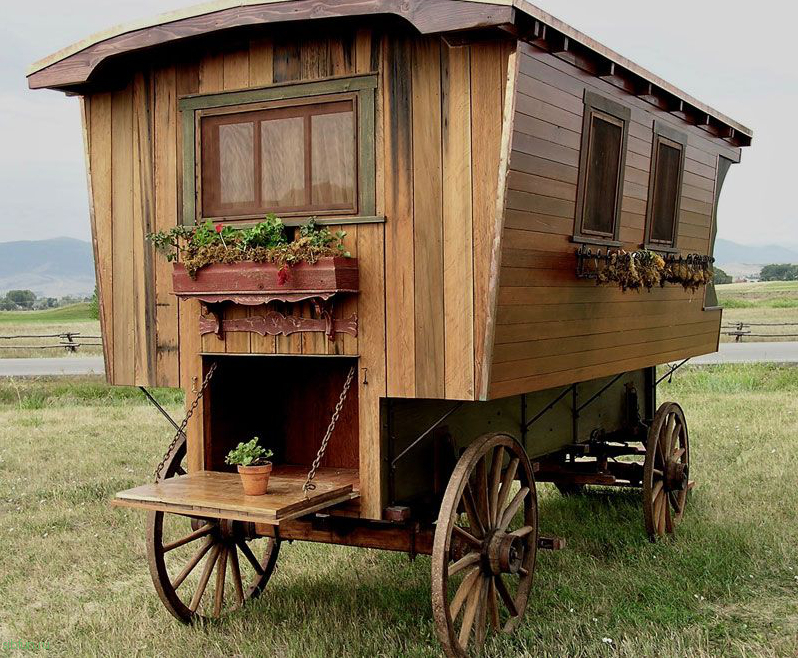 Вардо – дома на колесах, которые использовались цыганами