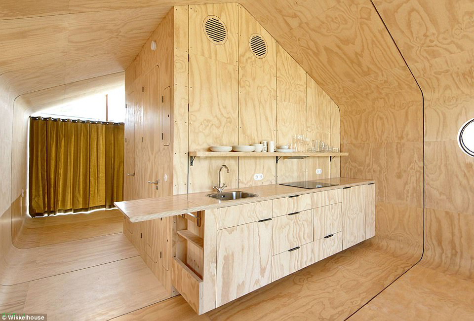 Голландцы создали полнофункциональный дом из картона