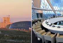 Дворец мира и примирения в столице Казахстана