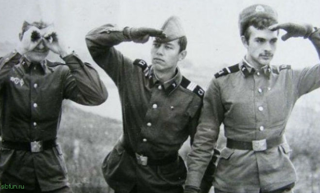 Обряды и посвящения в армии СССР