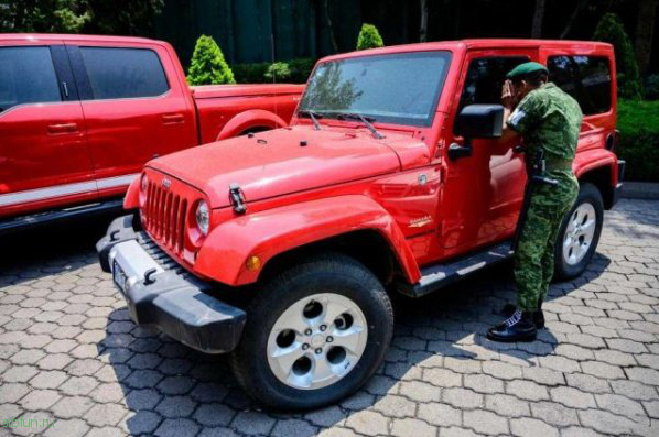 Конфискованные автомобили мексиканских наркобаронов уйдут с молотка