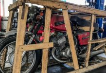 Капсула времени: «Иж Юпитер-5» в деревянном ящике