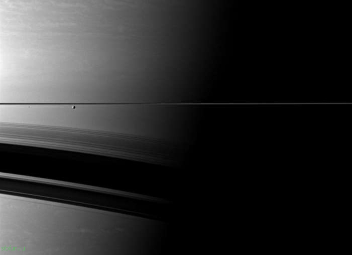 Шестой спутник Сатурна в объективе
