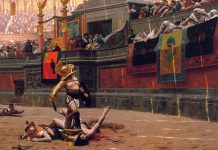 Друзья-гладиаторы, сумевшие выиграть жизнь на арене