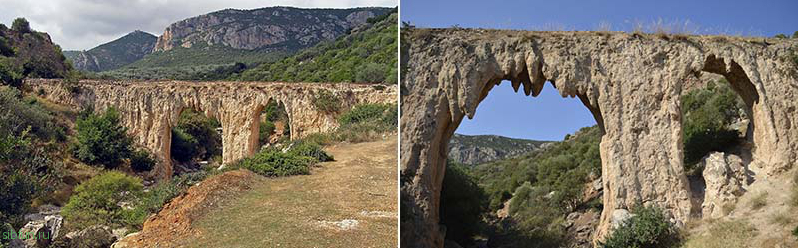 Уникальный акведук Герода Аттика в Греции