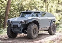 Новый броневик от Volvo умеет ездить боком